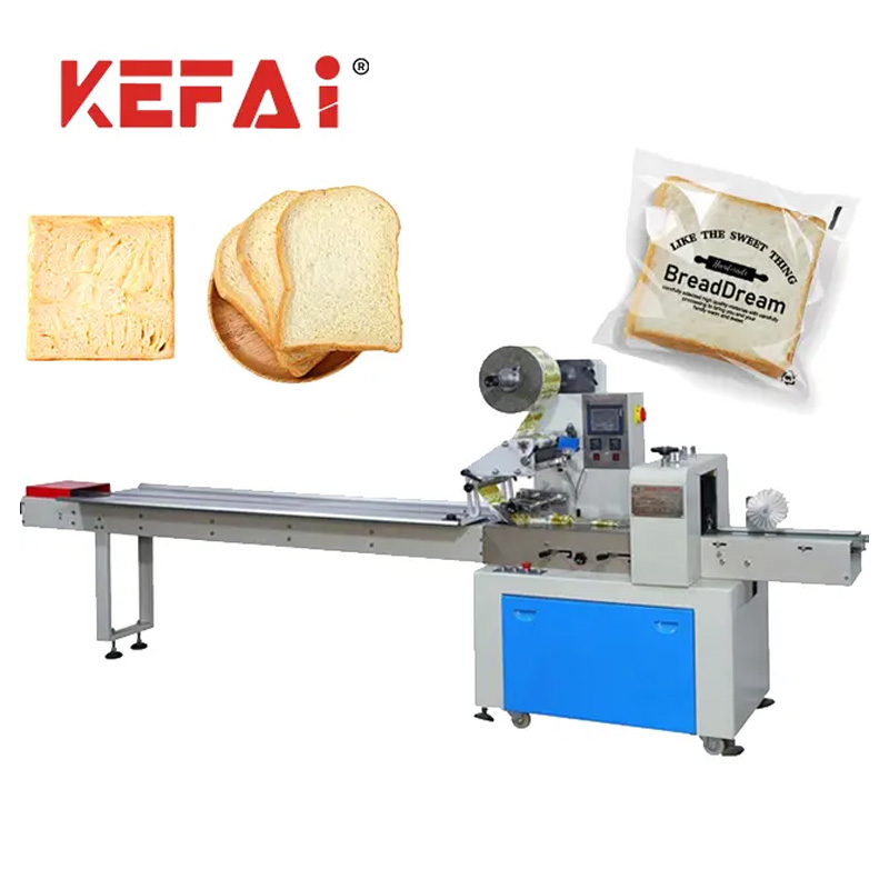 KEFAI Flowpack パン包装機